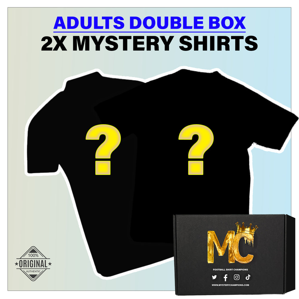 
                      
                        Mystery Football Shirt (DOUBLE BOX)
                      
                    